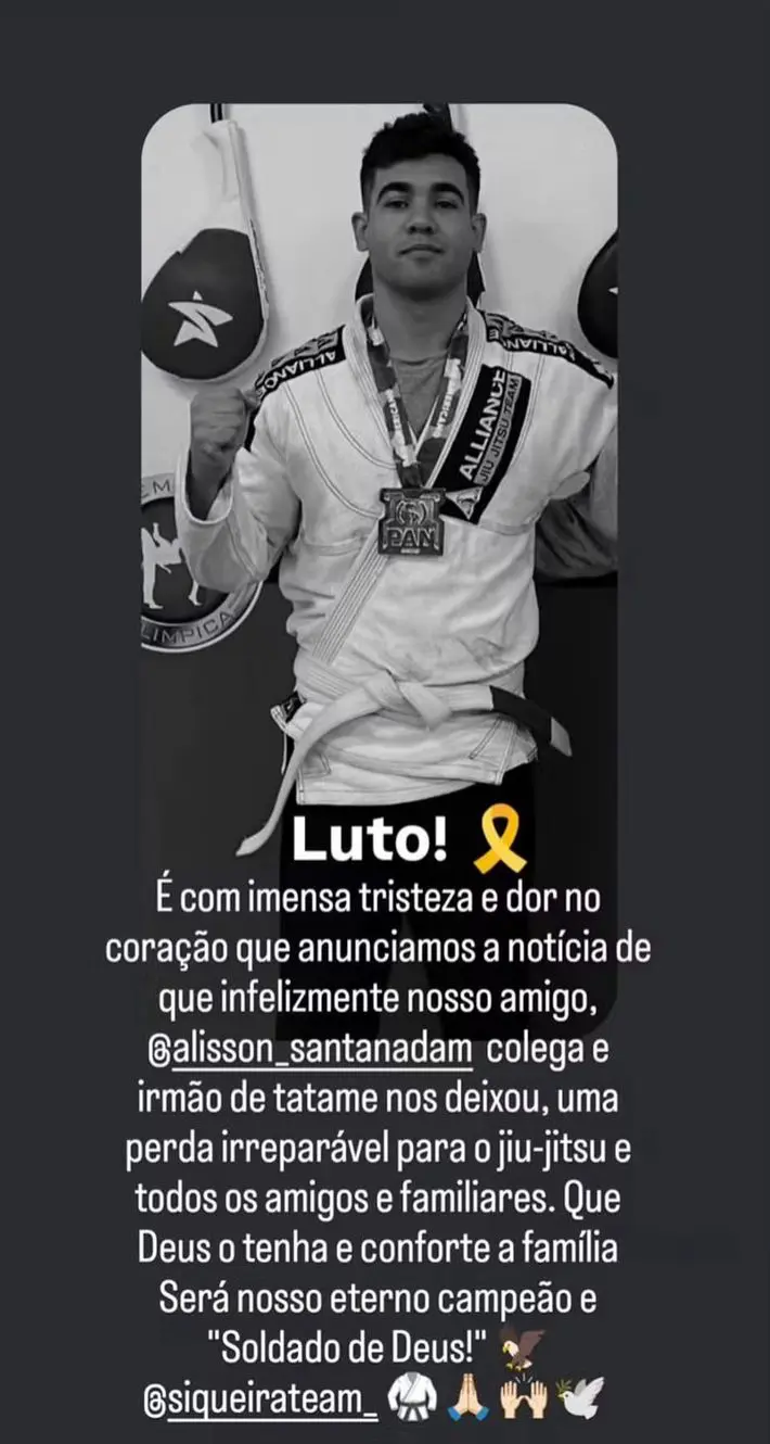 atleta de jiu-jitsu é encontrado morto dentro de casa