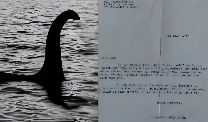 Neto de marinheiro faz revelação sobre captura de monstro do Lago Ness (Foto: Reprodução)