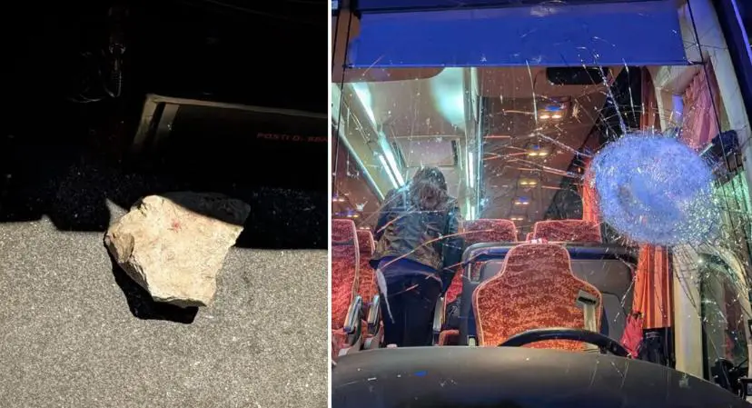 motorista que transportava torcedores foi atacado por torcida de basquete rival