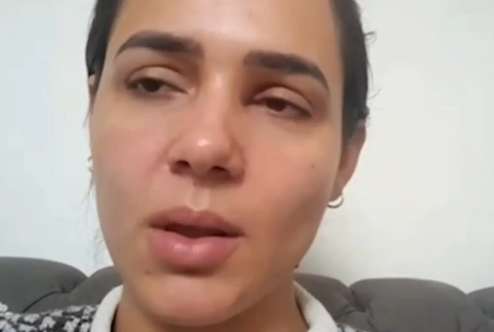 Marlete Batista Neves Fernandes, sobrevivente de acidente de ônibus em Pernambuco. Reprodução/redes sociais