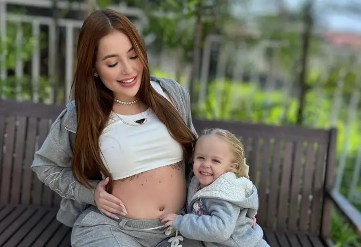 Modelo publicou vídeo após nascimento da segunda filha (Foto: Reprodução / Redes Sociais)
