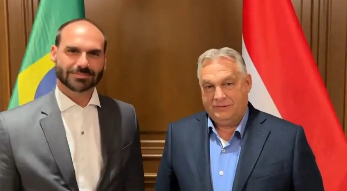 Primeiro-ministro da Hungria, Viktor Orbán declara apoio a Jair Bolsonaro (Foto: Reprodução / Redes Sociais)