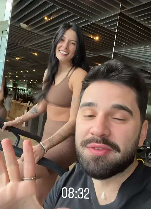 Focadíssima, Ana Castela acorda cedo para treinar mesmo após noitada em Las Vegas (Foto: Redes Sociais)