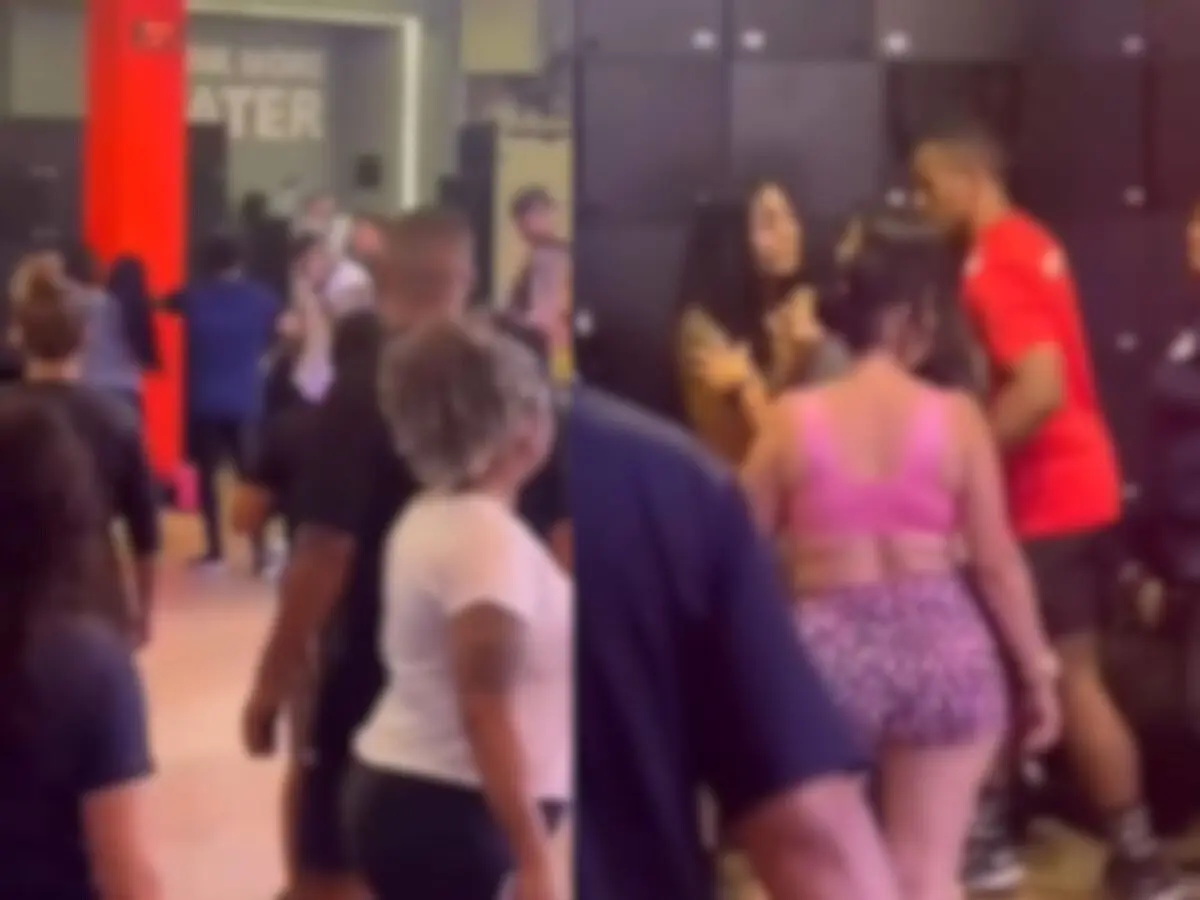 Triângulo amoroso é revelado e acaba em barraco em academia; vídeo