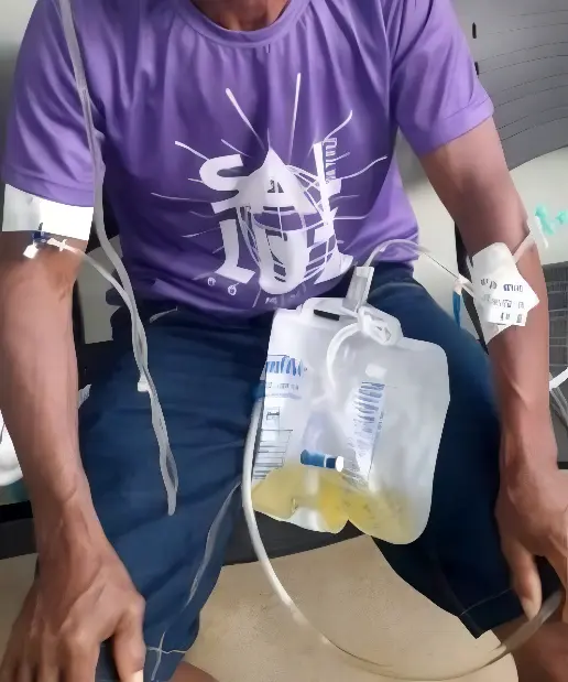 Agricultor é atingido com descarga elétrica de raio mesmo estando em casa (Foto: Reprodução)