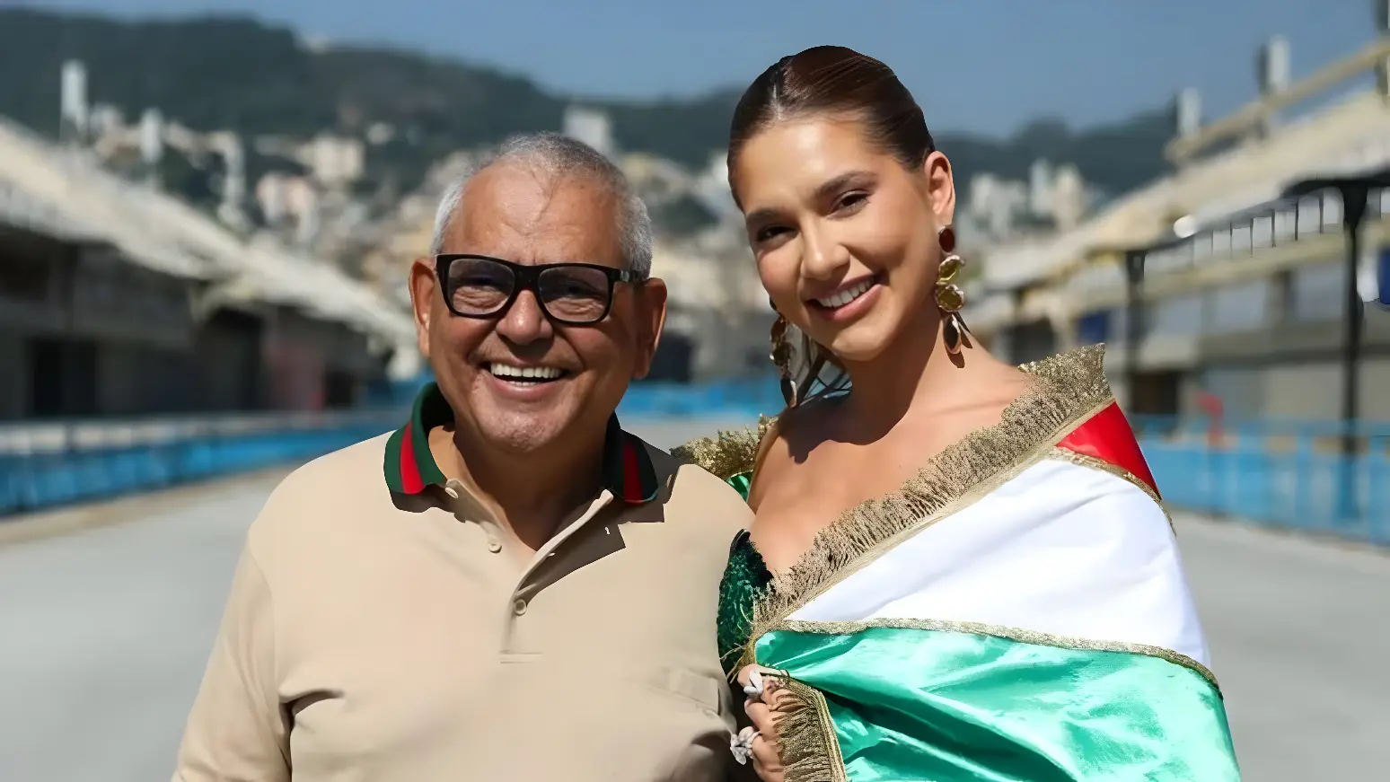 Presidente da Grande Rio dispara sobre Virginia como rainha de bateria (Foto: Redes Sociais)
