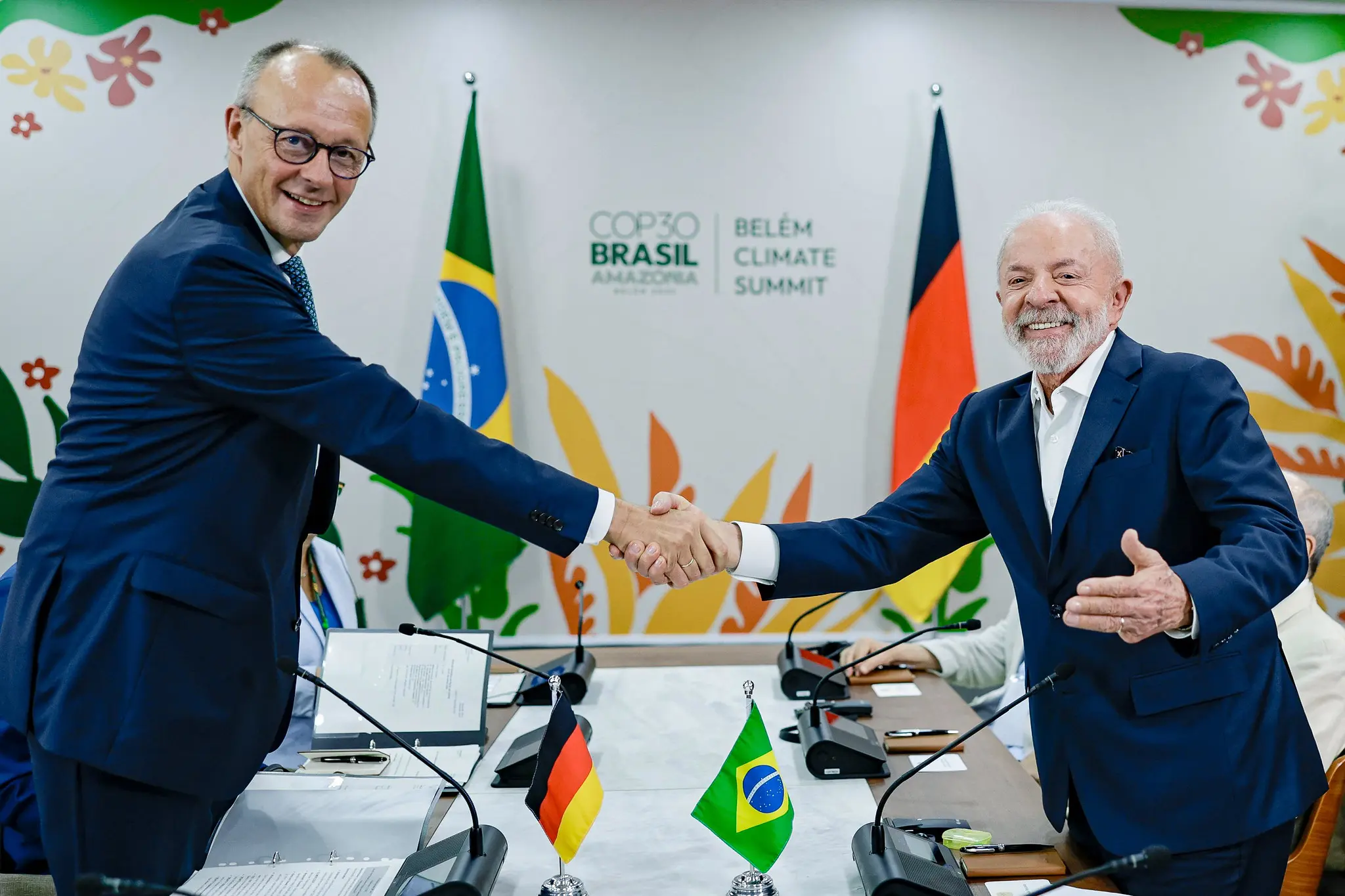 Primeiro-ministro da Alemanha não irá se desculpar sobre críticas à sede da COP 30 (Foto: Ricardo Stuckert / PR)