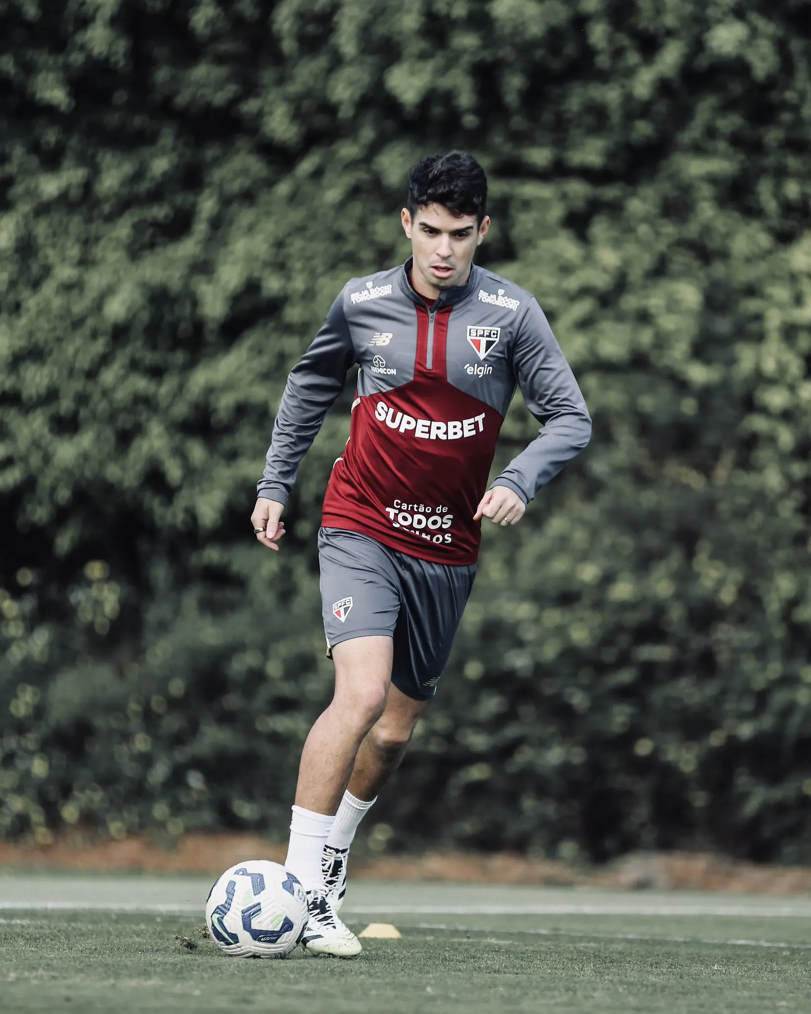 Jogador do São Paulo se pronuncia pela 1ª vez após sofrer problema cardíaco (Foto: São Paulo FC)