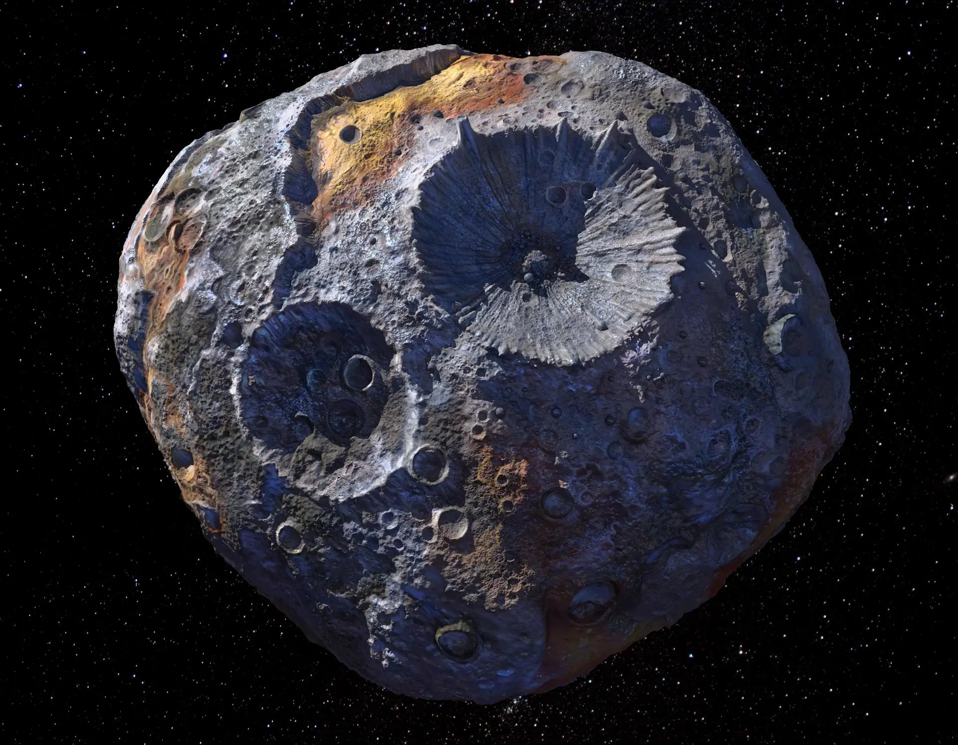 Nasa monitora asteroide composto totalmente de metais preciosos (Foto: NASA/JPL-Caltech/ASU)