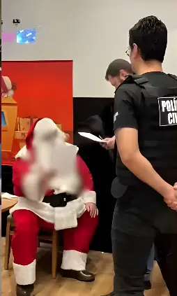 Papai Noel é preso em shopping e motivo choca até mesmo a polícia (Foto: Polícia Civil SC)