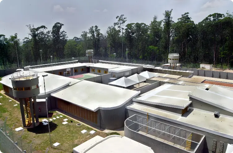 Veja como é o presídio para onde Robinho foi transferido (Foto:  Foto: Divulgação/ Governo do Estado de São Paulo)