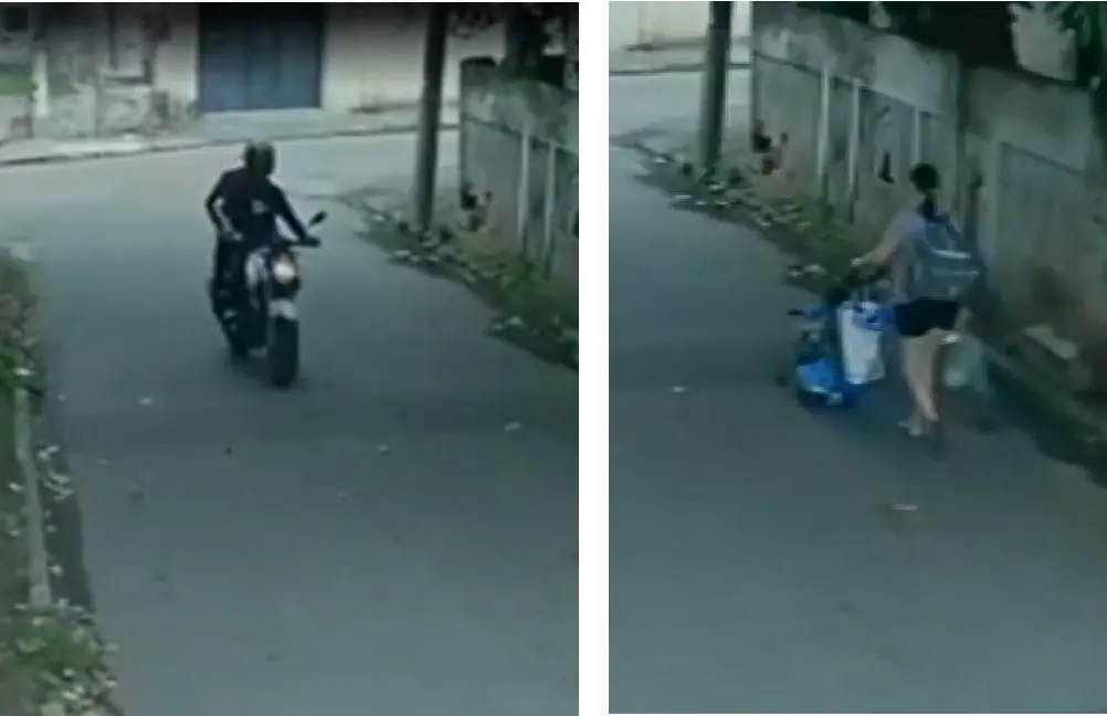 Kelly Silva de Souza revelou que ligou para a polícia para entregar o próprio filho (Foto: Reprodução)