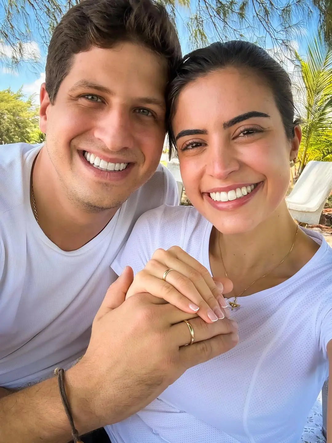 Prefeito João Campos pede deputada Tabata Amaral em casamento: 'para sempre' (Foto: Reprodução/Redes sociais)