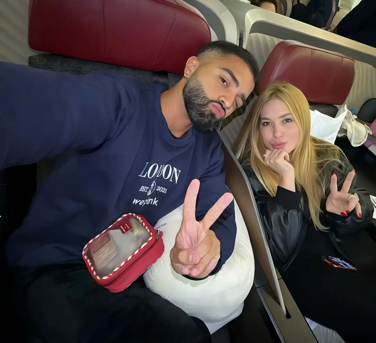 Virginia desembarca em Londres para encontrar Vini Jr em jogo da Seleção Brasileira (Foto: Redes Sociais)