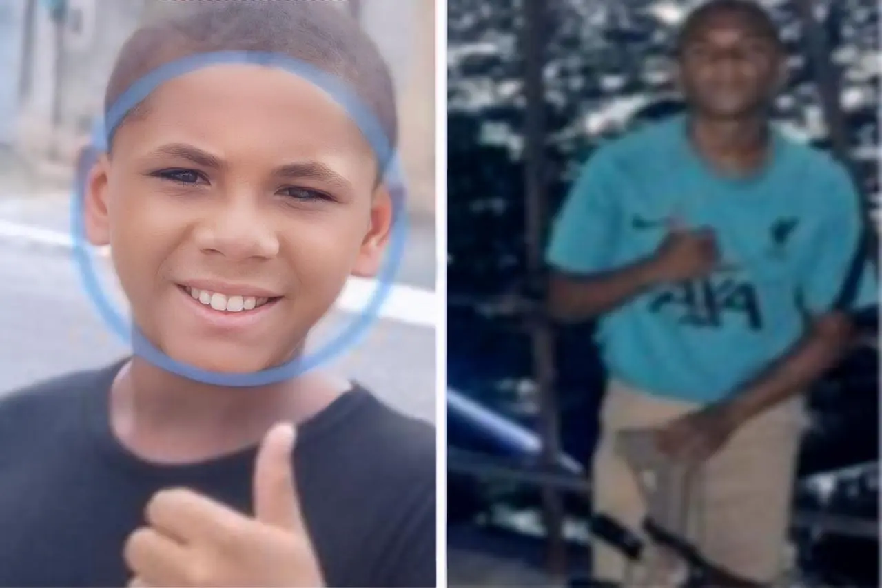Menor identificado na lista da Operação Contenção || Arquivo Polícia Civil 