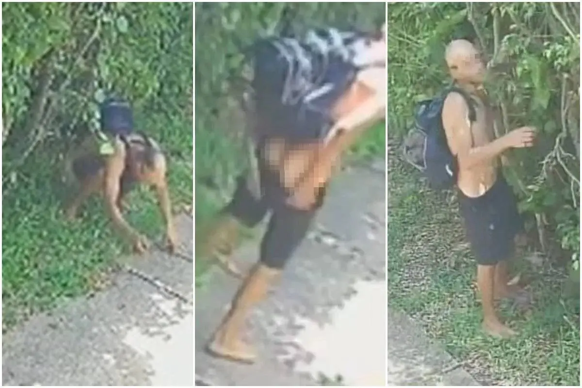 Dor de barriga? ladrão defeca na porta de casa que se preparava para furtar (Foto: Diculgação/PMDF)
