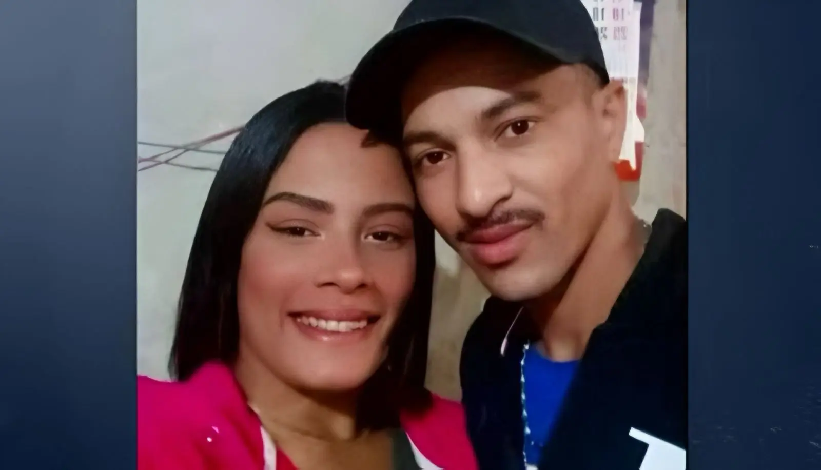 Homem é assassinado pela esposa após briga por música no celular  (Foto: Reprodução/SBT)