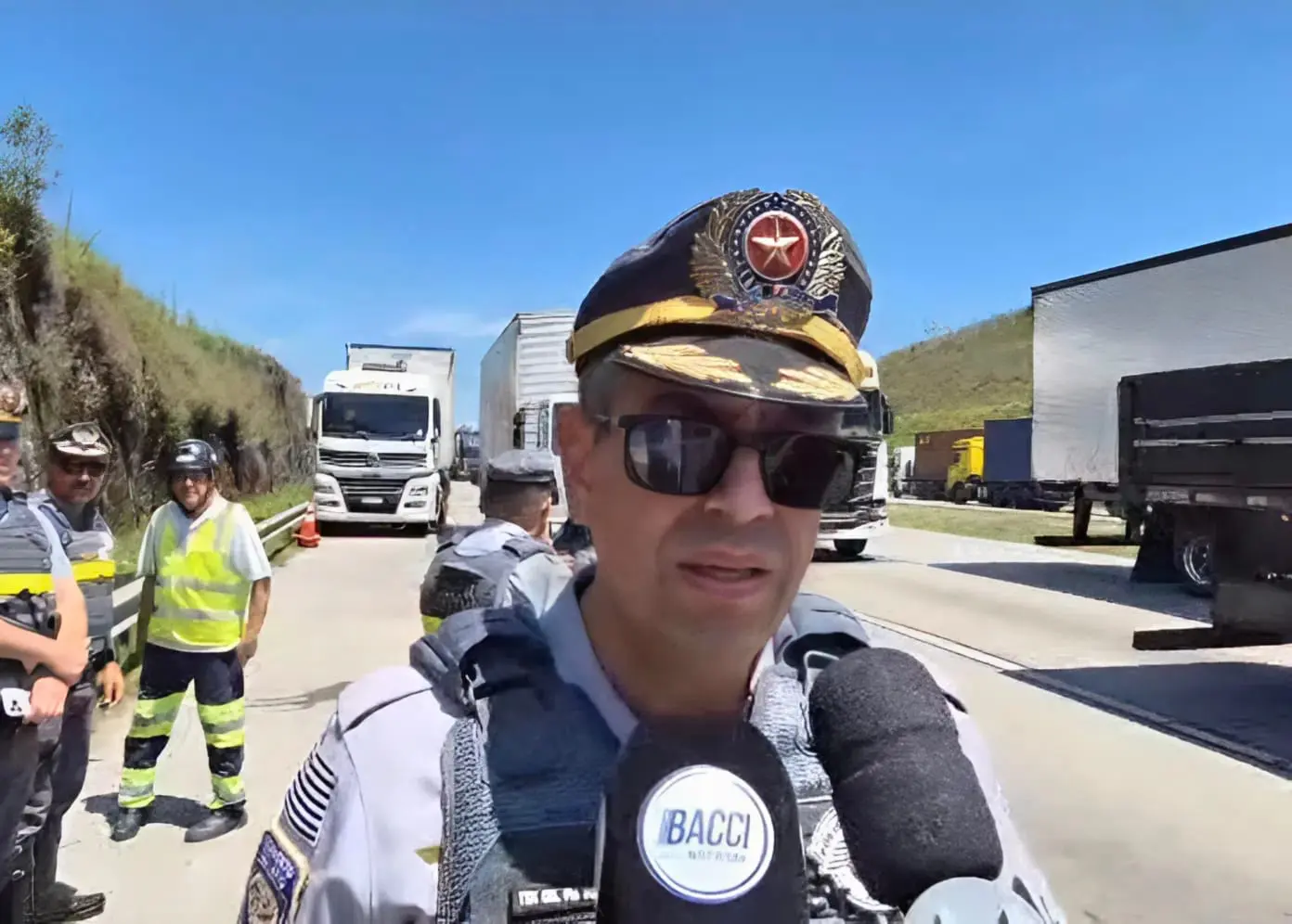 Tenente-coronel César Hernandes Rossignoli, da Polícia Rodoviária Federal - BacciNotícias
