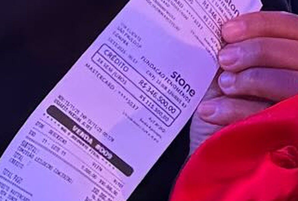 Virginia Fonseca - Nota fiscal 