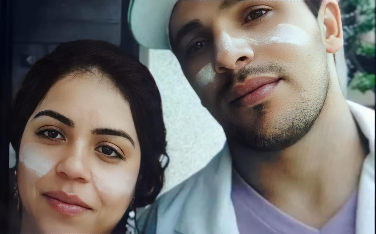Alan Carlos Lima Cavalcante e Nádia Tamyres enquanto casal 