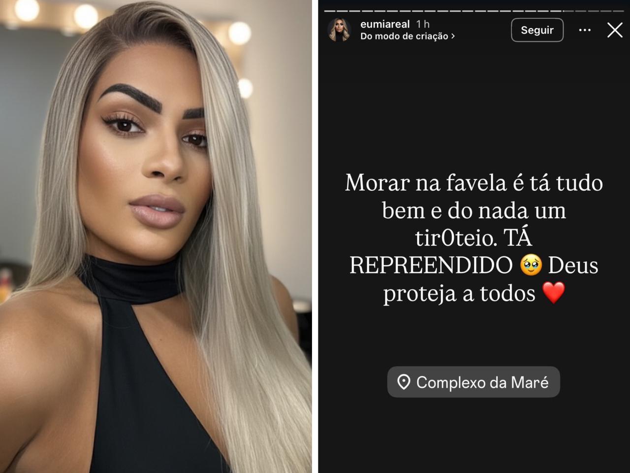 Publicação Mia em seu perfil no instagram - Reprodução: Redes Sociais 
