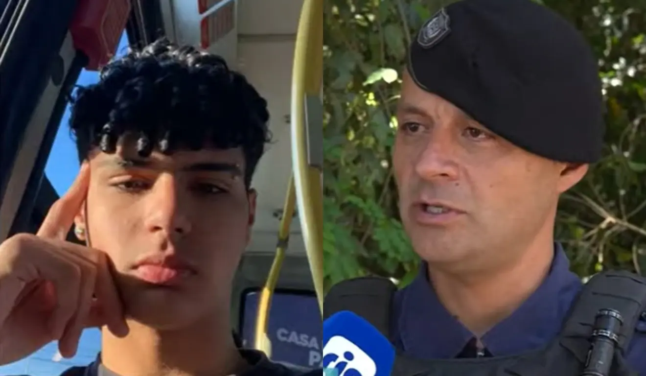 Jovem é atropelado por viatura durante perseguição da GCM (Foto: Reprodução)