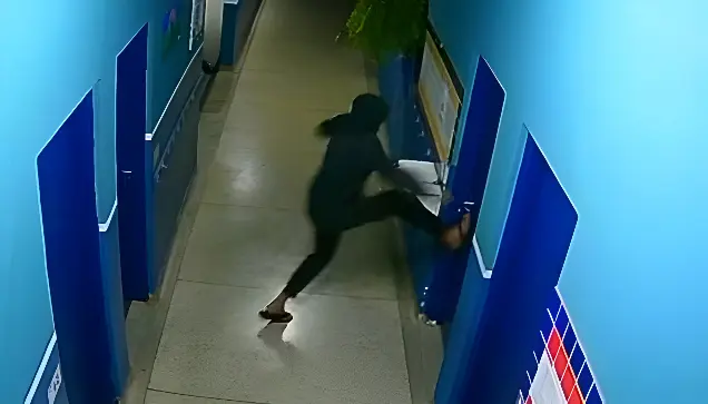 Homem que cometeu série de furtos em escola é preso (Foto: Redes Sociais)
