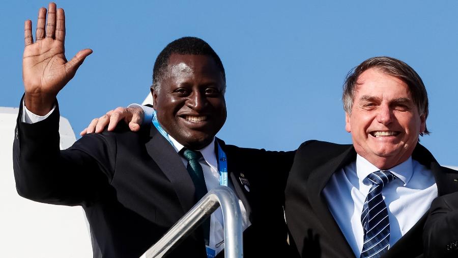 Deputado federal Hélio Lopes (PL-RJ) e o ex-presidente Jair Bolsonaro. Divulgação/Presidência da República