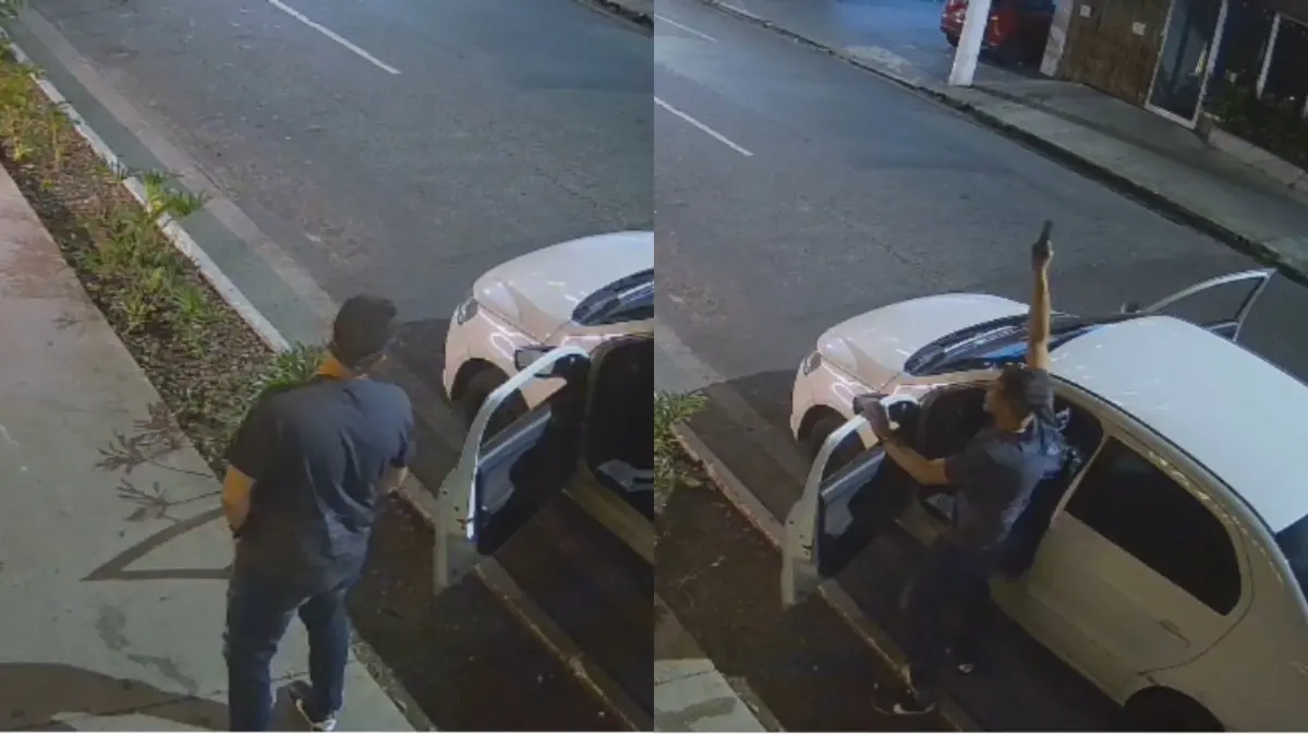 Policial é preso após urinar em calçadas e dar tiro pro alto em barro de luxo de SP (Foto: Reprodução)