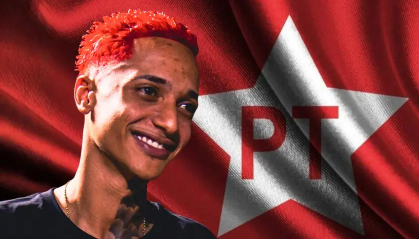 Oruam visita diretório do PT e avança em negociações para ser candidato em 2026