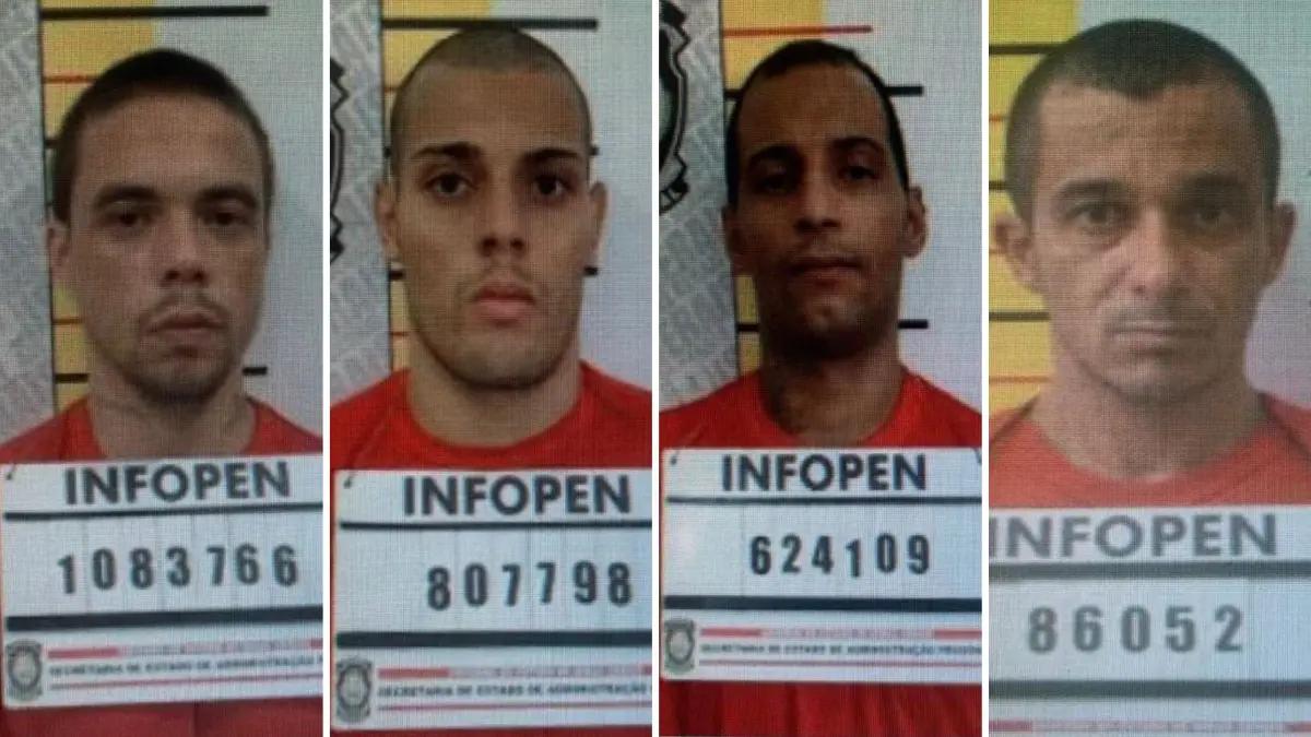 Detentos fogem de penitenciária e aterrorizam cidade (Foto: Reprodução/Redes sociais)