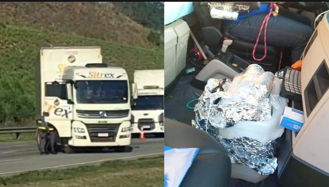 Carreta bloqueia Rodoanel após motorista afirmar ter sido sequestrado e veículo estar com explosivos