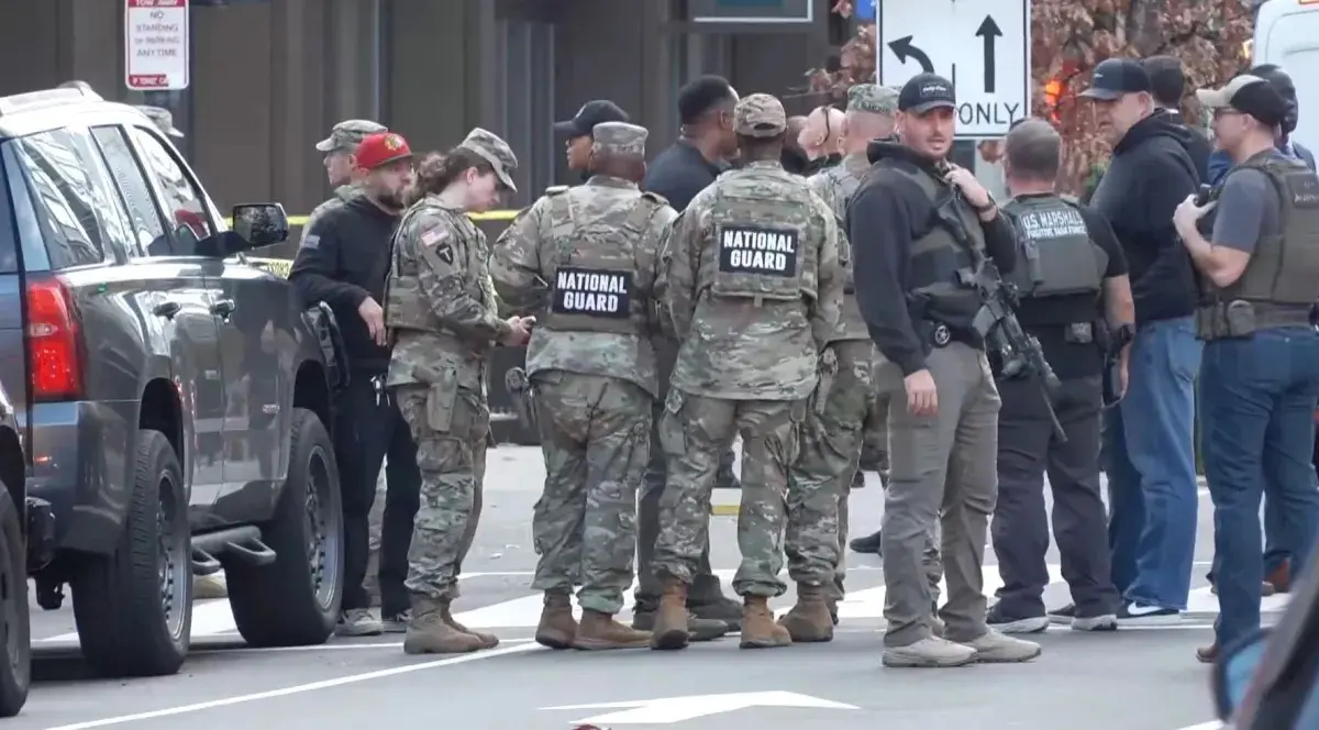 Soldados da Guarda Nacional que foram baleados em Washington tomaram posse 24 horas antes