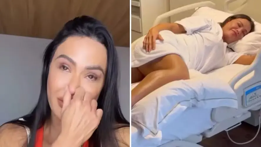 Após cirurgia no joelho, Gracyanne Barbosa mostra cicatriz e diz que estética ‘não é prioridade’; veja foto