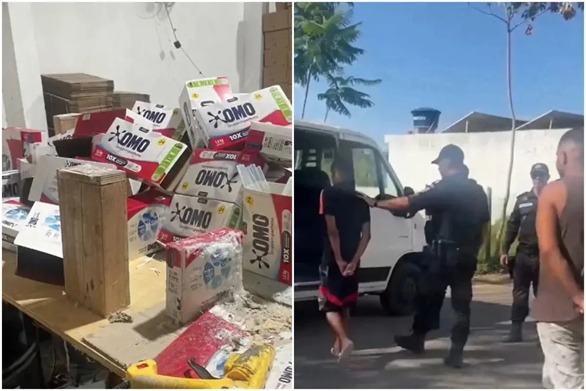 CV lavava dinheiro do tráfico com sabão em pó falsificado