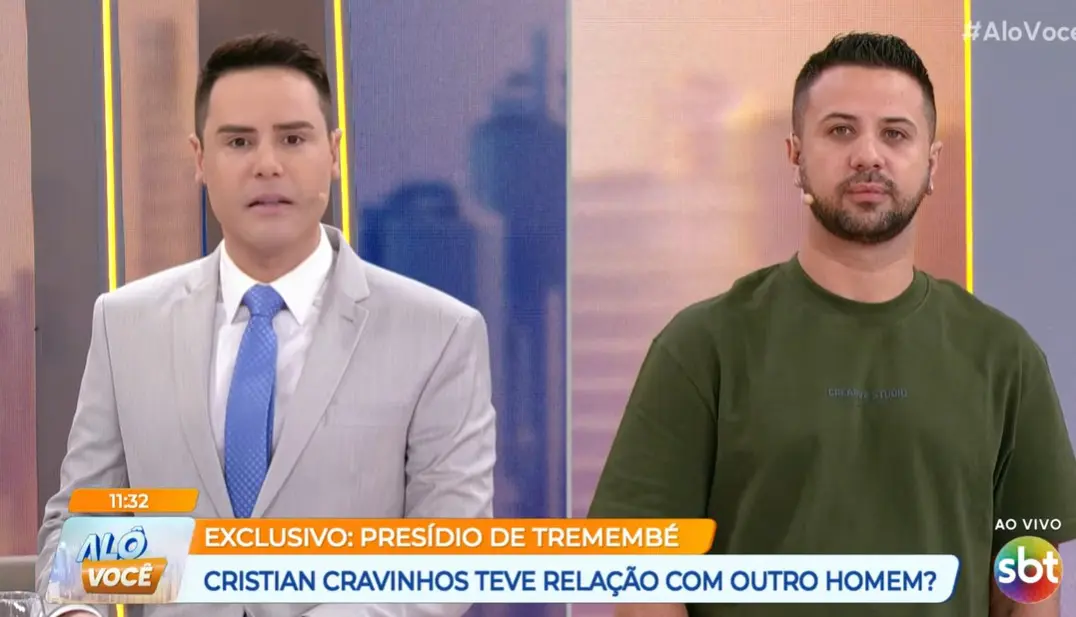 Ricardo Duda revela romance com Cristian Cravinhos e acusa série de mentir sobre história vivida na prisão