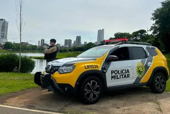 Polícia Militar atendeu ocorrência após denúncia de sexo barulhento durante a madrugada (Foto: PM-PR)