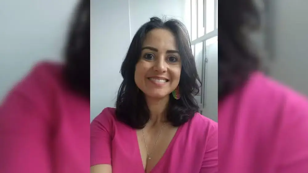 Irmão de Érika Luciana afirmou que mulher bateu o carro antes de desaparecer (Foto: Reprodução / TV Anhanguera)