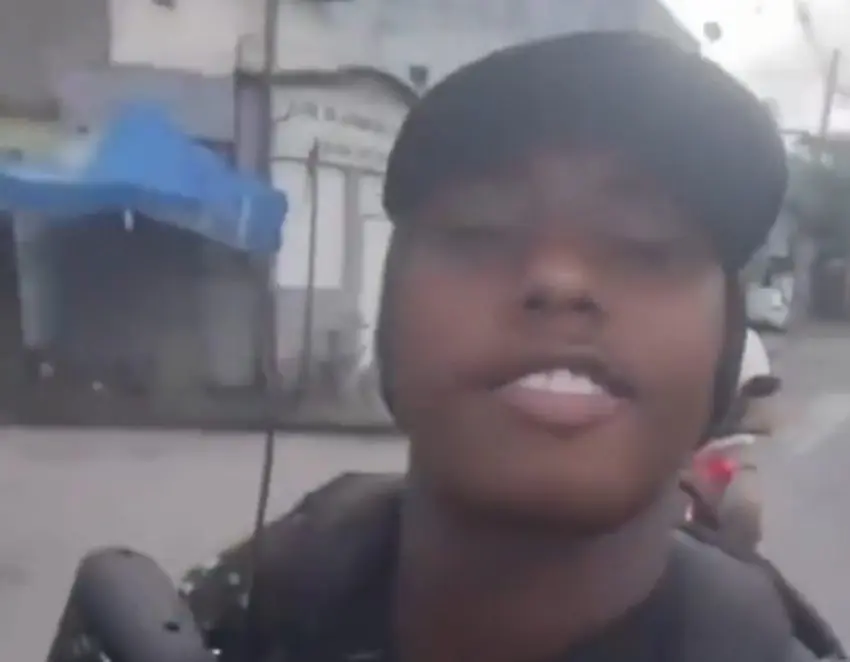 Mangabinha postou vídeos nas redes sociais antes de ser morto em operação (Foto: Reprodução)