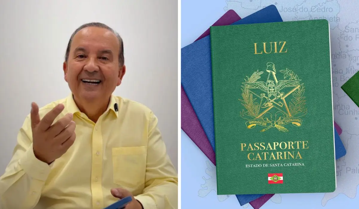Governador que já sugeriu separar o Sul do Brasil cria 'passaporte' e 'vistos' para SC