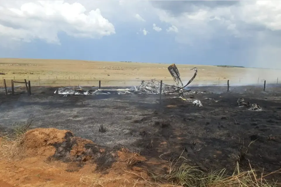Piloto morre após queda de avião no Mato Grosso