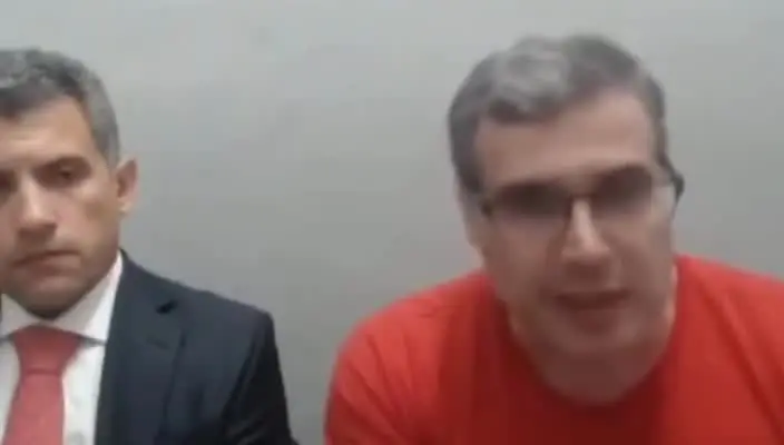 Renê da Silva Nogueira Júnior afirmou em audiência que confessou o crime sob pressão de policiais. Foto: Reprodução.