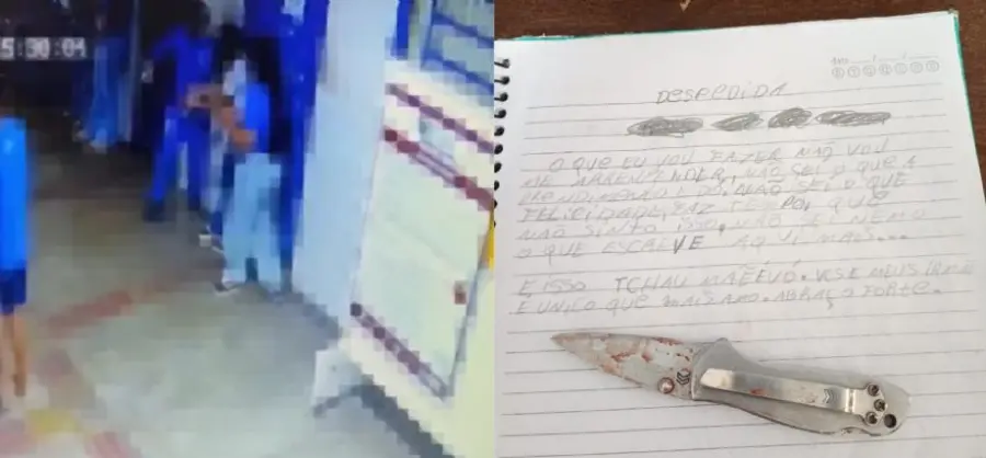 Adolescente que planejava ataque à escola esfaqueia colega após ser chamado de 'palito' e 'esqueleto'