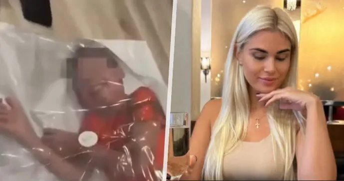 Influencer causa revolta ao selar filho de 10 anos a vácuo para ganhar likes