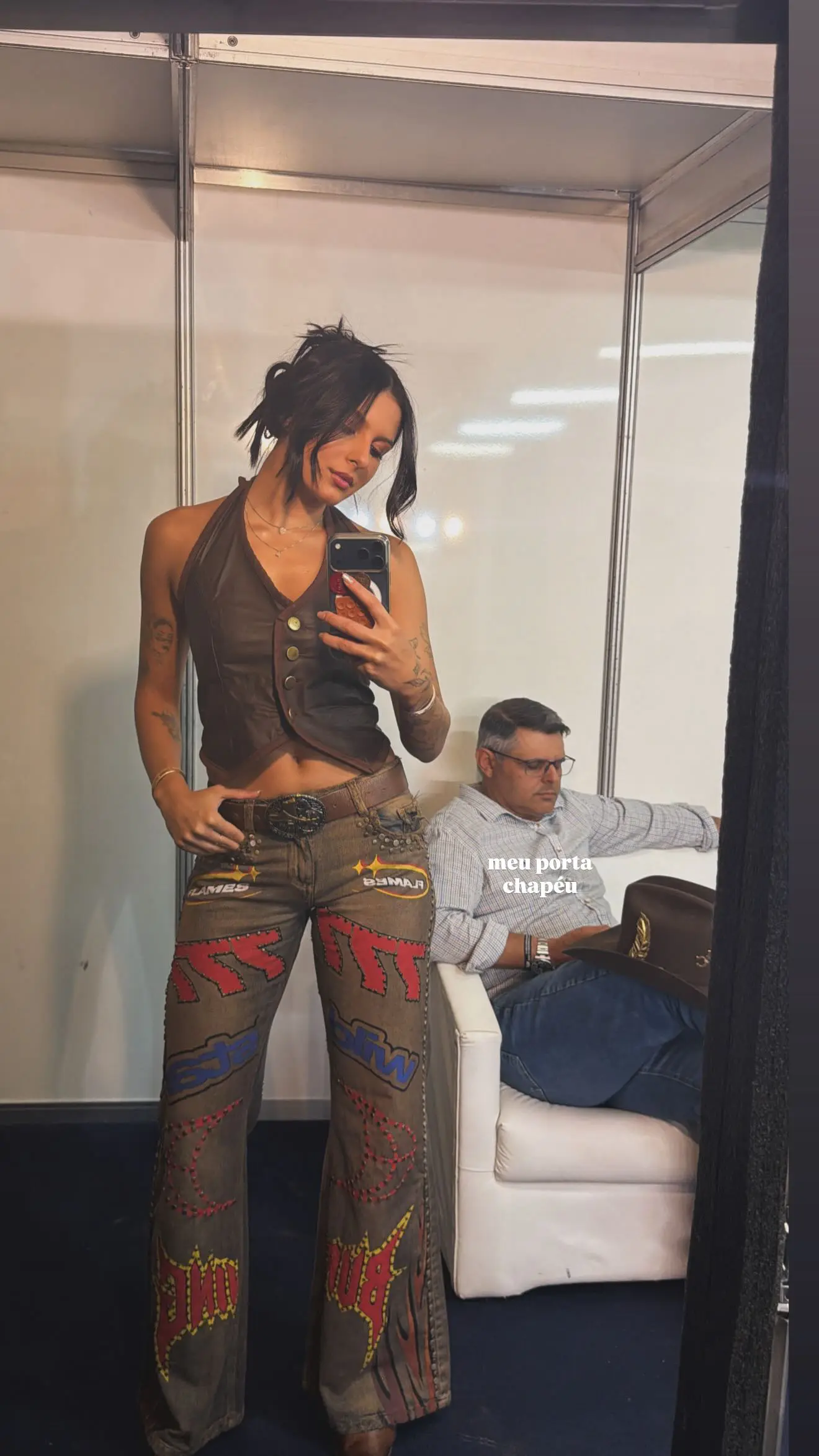 Ana Castela se emociona ao cantar canção com Zé Felipe após término (Foto: Redes Sociais)