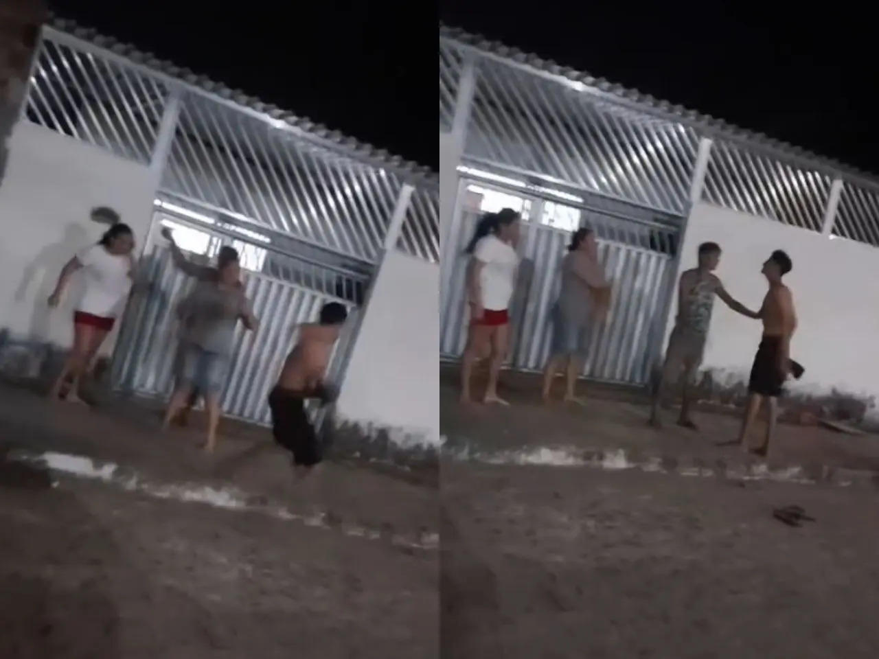 Vídeo: homem agride a própria mãe durante discussão