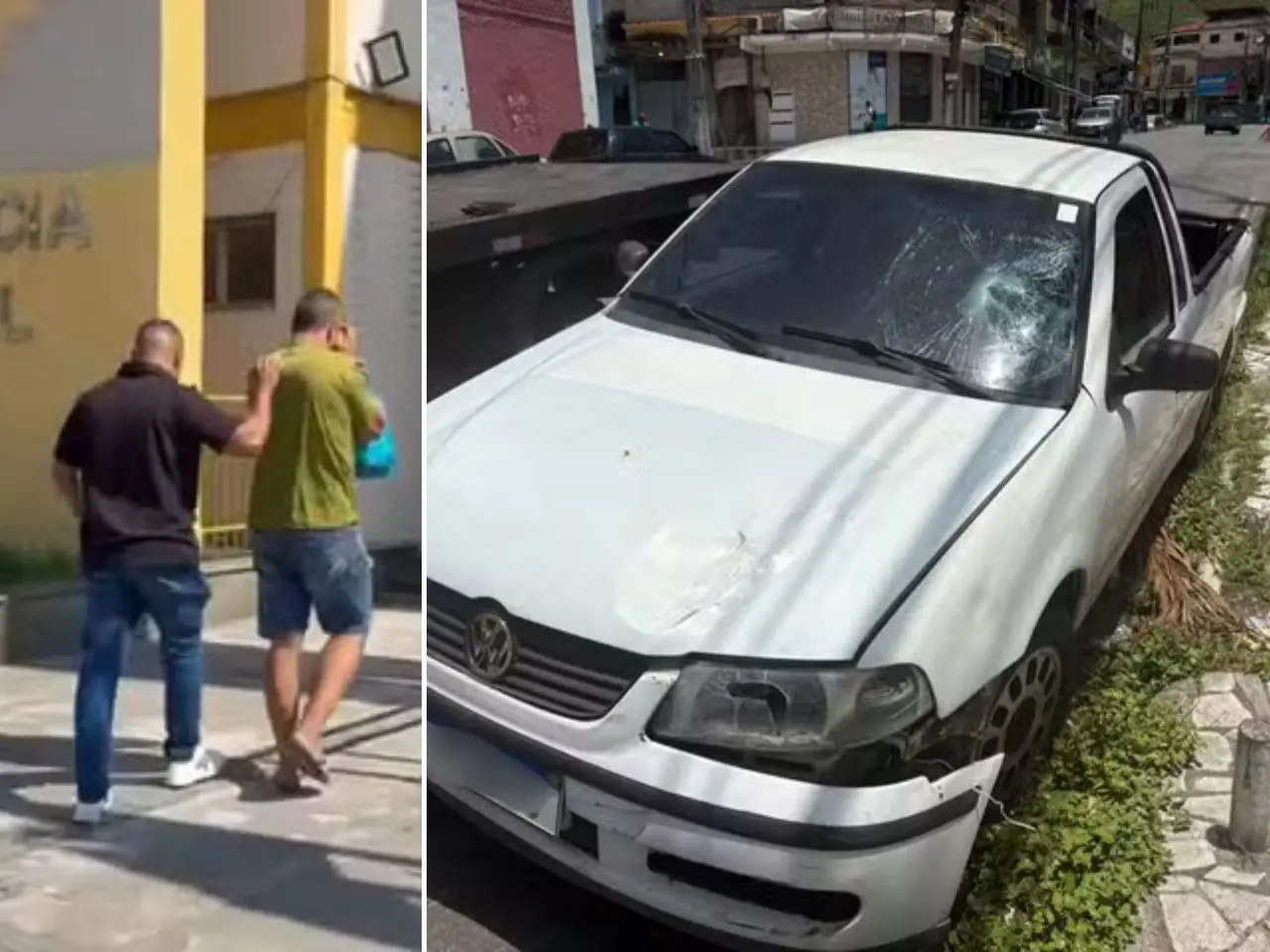 Homem é preso em flagrante após atropelar marido da amante e confessar crime no WhatsApp