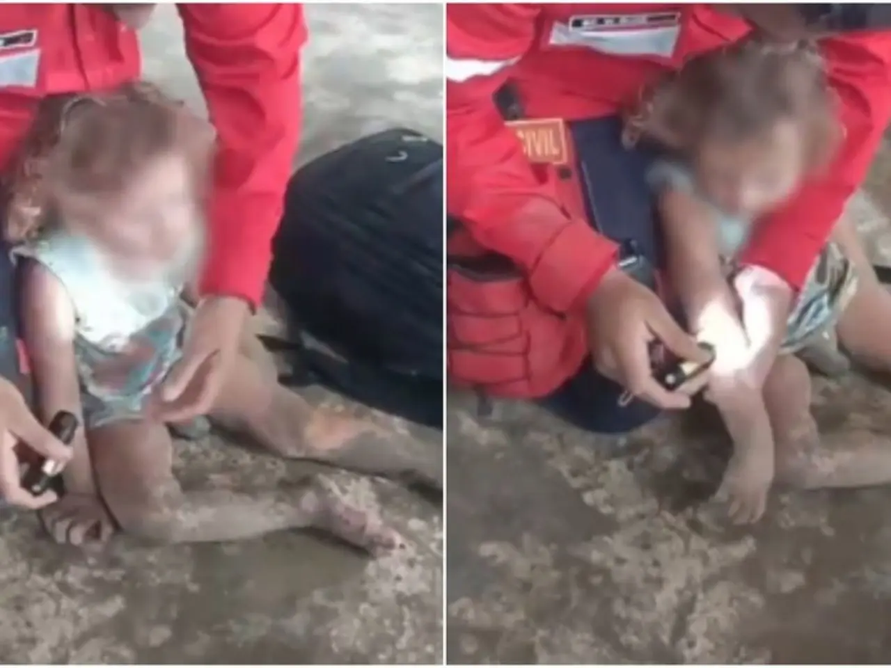 Menino de 2 anos sai de casa sem a família perceber e anda mais de 2 km; vídeo