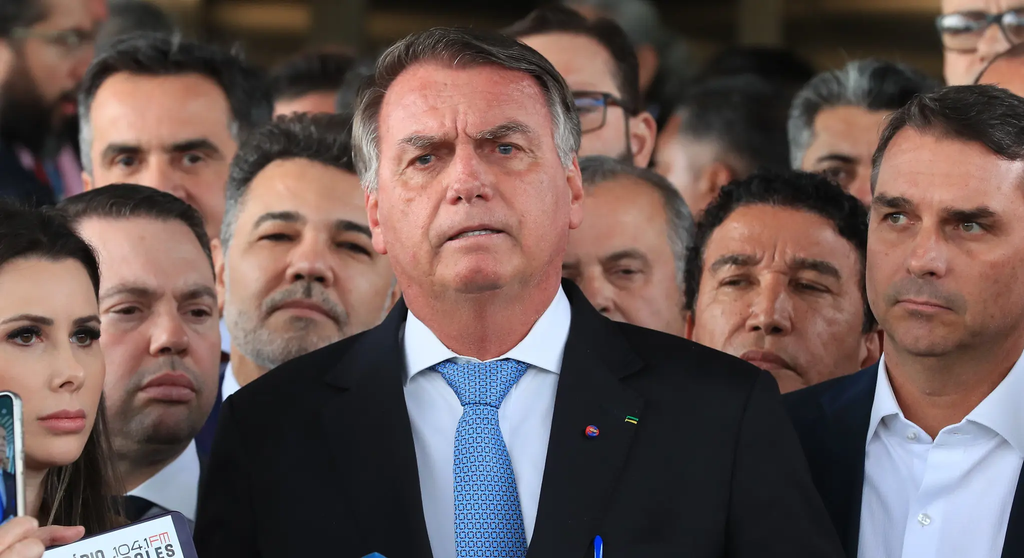 Ainda no hospital, Bolsonaro dá início aos procedimentos de pós-operatório (Foto: Lula Marques/Agência Brasil)