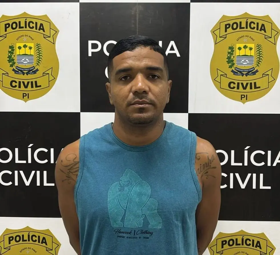 Ex-jogador de futebol mata namorado de ex-companheira e acaba preso (Foto: PCPI)